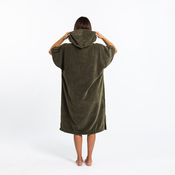 Slowtide The Digs SM/MD Poncho-Green