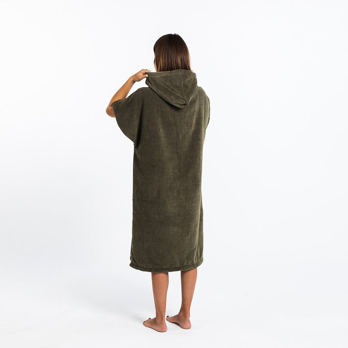 Slowtide The Digs SM/MD Poncho-Green
