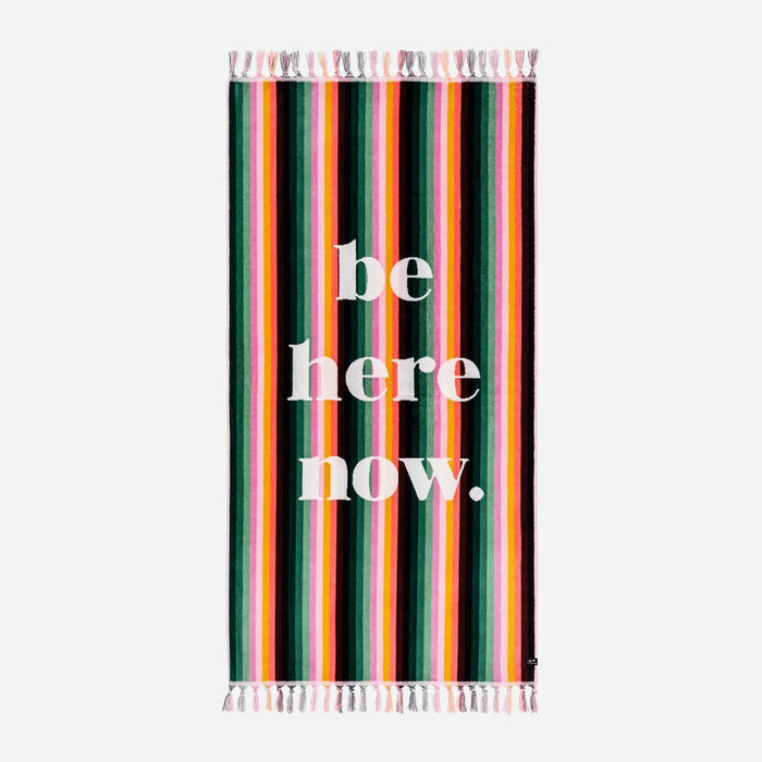 Slowtide Be Here Now Towel-Multi