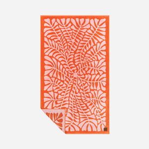 Slowtide Hapa Towel-Red