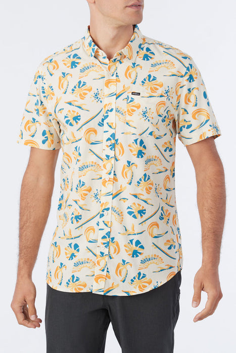 O'Neill Oasis Eco Modern S/S Shirt-Cream