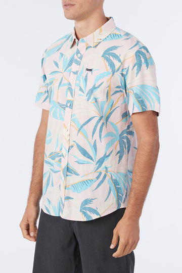 O'Neill Oasis Eco Standard S/S Shirt-Pink Dust
