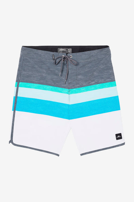 O'Neill Lennox Scallop 19 Boardshorts-Graphite