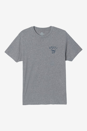 O'Neill Beach Fossil Tee-Heather Grey