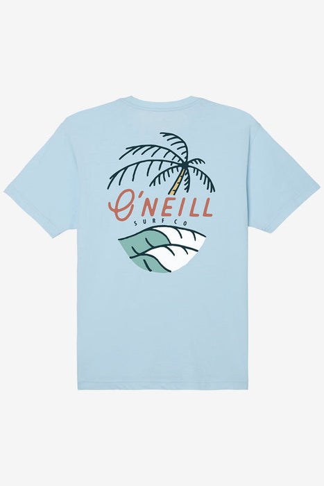 O'Neill Undercover Tee-Sky Blue Heather