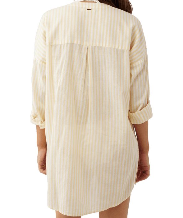 O'Neill Belizin Stripe Dress-Sahara Sun