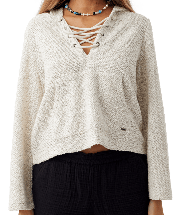 O'Neill Tanya Hooded Sweatshirt-Natural