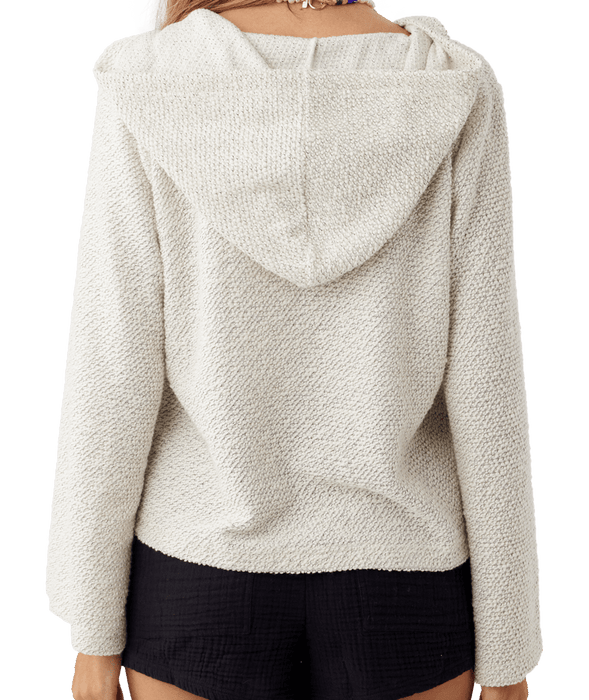 O'Neill Tanya Hooded Sweatshirt-Natural