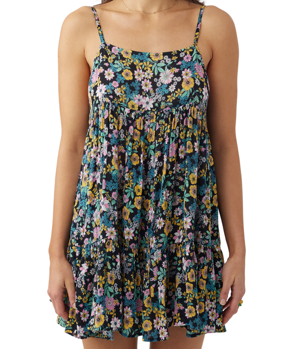 O'Neill Printed Rilee Dress-Black