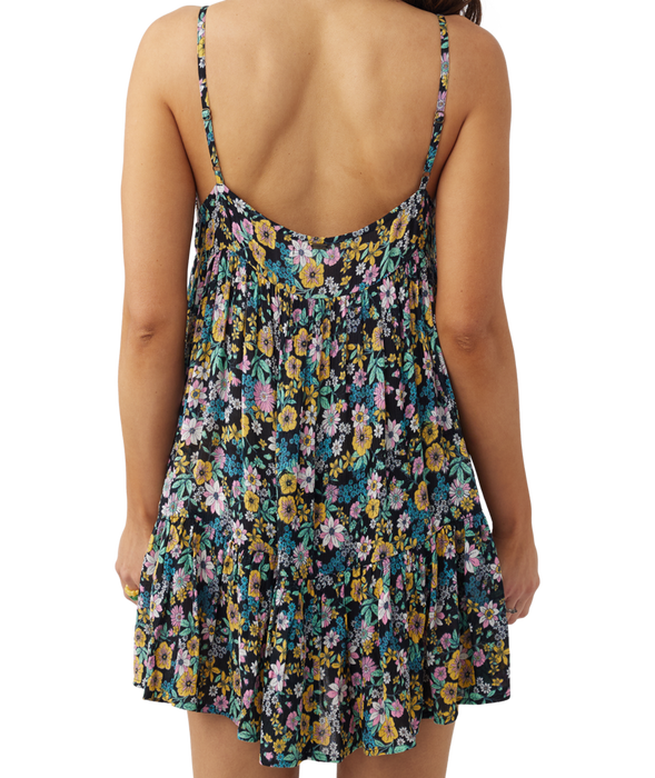 O'Neill Printed Rilee Dress-Black REAL Watersports O'Neill Printed Rilee Dress-Black REAL Watersports