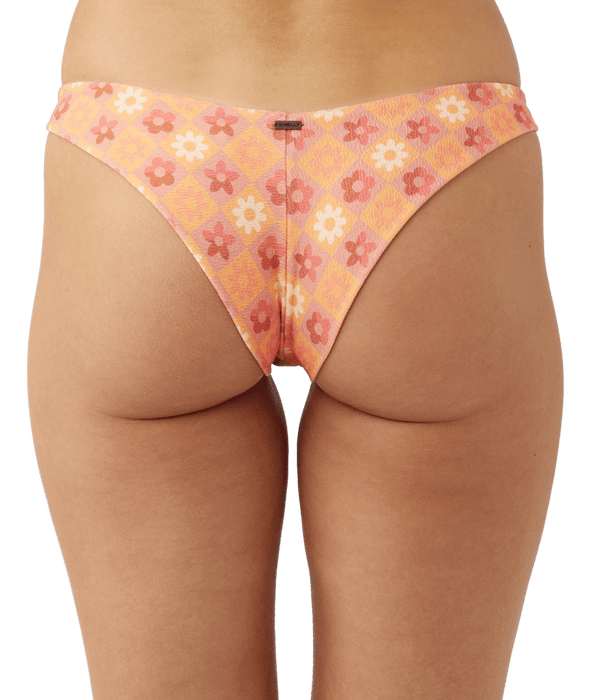 O'Neill Miki Floral Hermosa Bottom-Tawny Orange