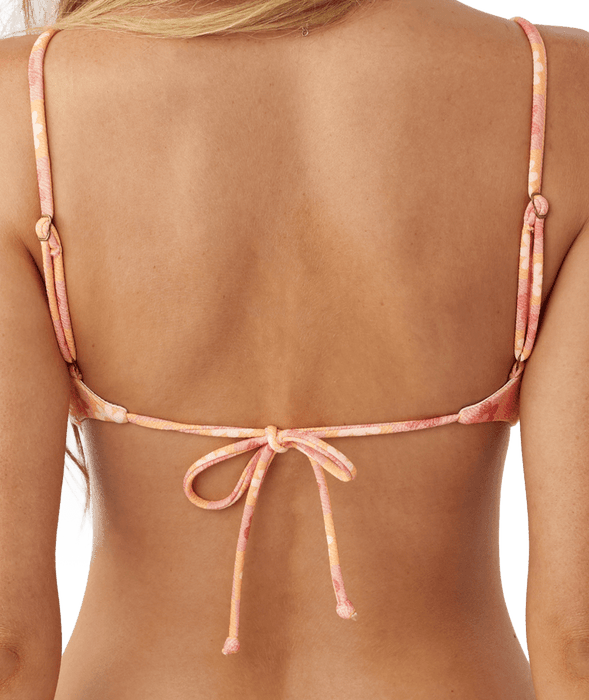 O'Neill Miki Floral Surfside Top-Tawny Orange