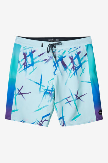 O'Neill Hyperfreak Fire Coral Boardshorts-Lt Jade