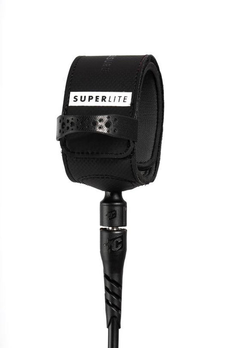 Creatures Superlite Lite Leash-6' x 3/16"-Black