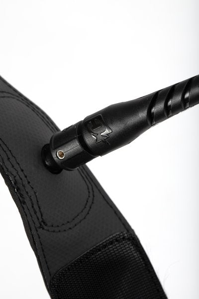 Creatures Superlite Comp Leash-6' x 1/4"-Black/Cyan