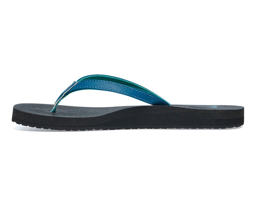 Sanuk Yoga Joy Sandal-Deep Teal — REAL Watersports