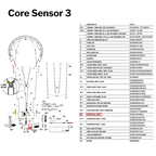 Core Sensor 3/3S/4/4S Stopper Ball - White | Part #20