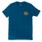 REAL Shred Supply Tee-Deep Teal