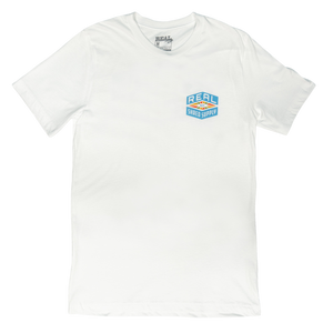 REAL Shred Supply Tee-White