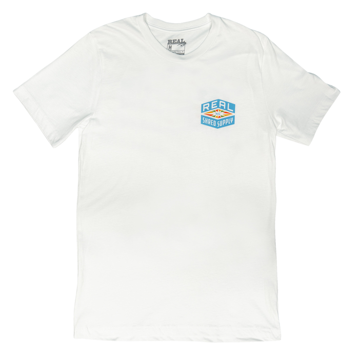REAL Shred Supply Tee-White