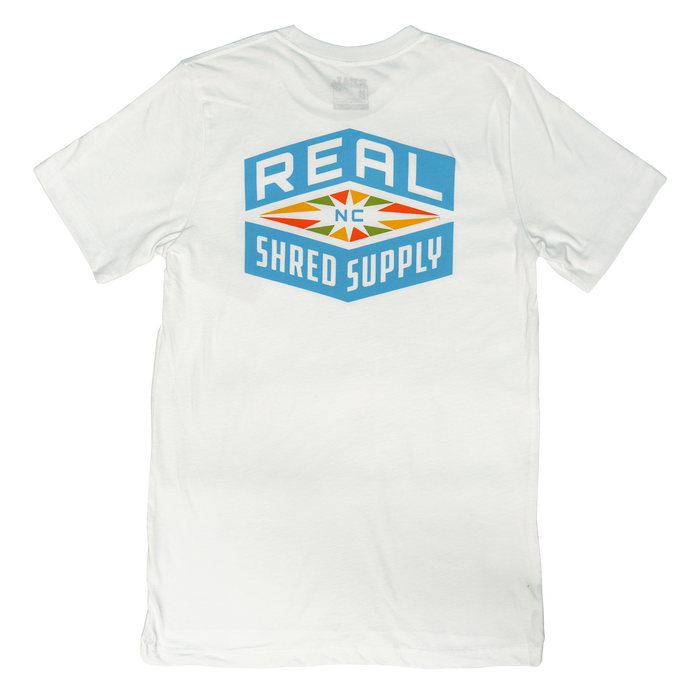 REAL Shred Supply Tee-White