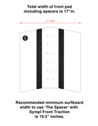 Sympl No10 The Spacer Traction Pad-Black