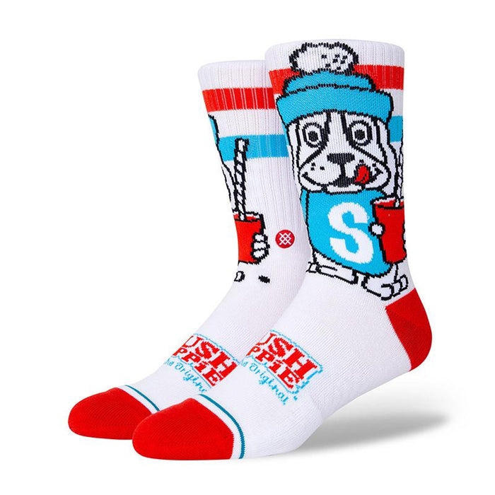 Stance Slush Puppie Socks-White