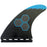 Channel Islands Tech 2 Tri Fin Set-Blue-Medium