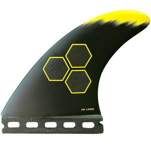 Channel Islands Tech 2 Tri Fin Set-Yellow-Large