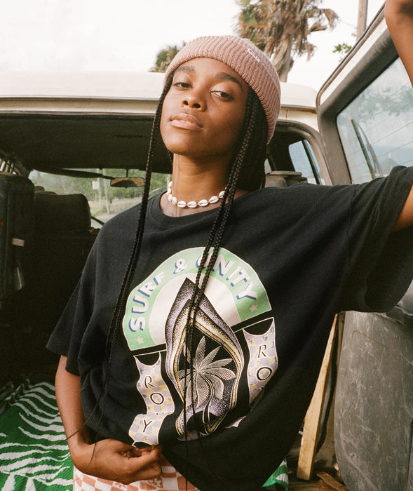 Roxy Sweet Sunshine Tee-Anthracite
