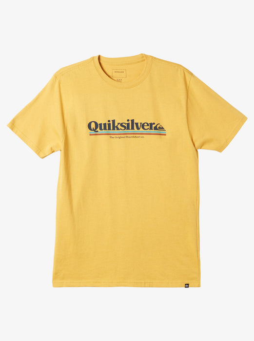 Quiksilver Between The Lines Tee-Bright Gold