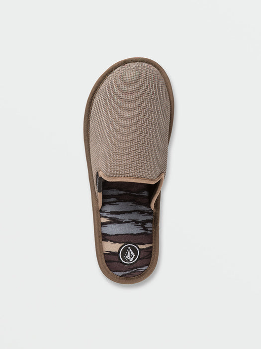 Volcom Stoney Motel Slippers-Khaki