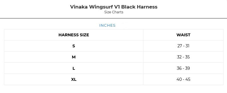 Ride Engine Vinaka Wingsurf V1 Harness-Black
