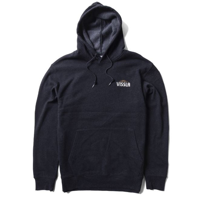 Vissla Coastal Eco Hooded Sweatshirt-Black Heather