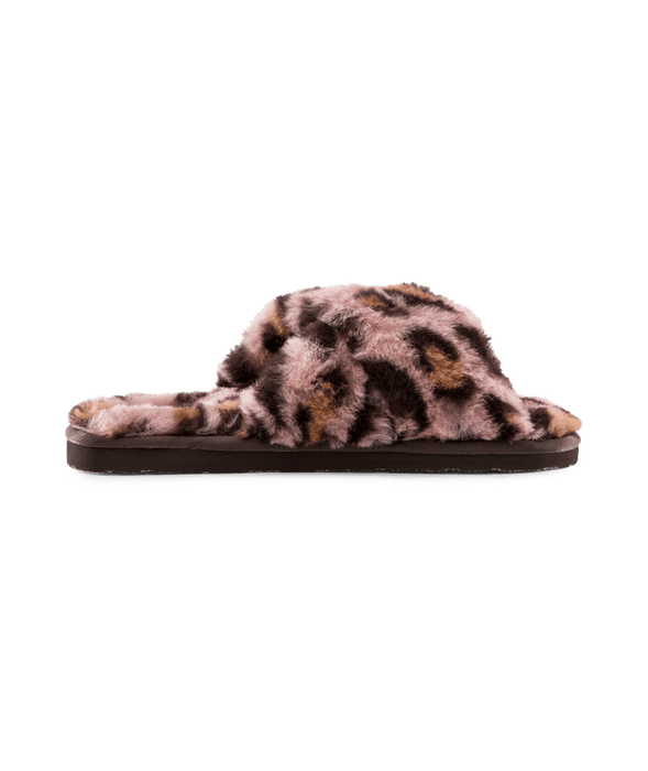 Volcom Lil Slip Slippers-Raisin