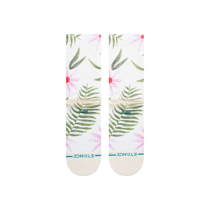 Stance Flaunt Crew Socks-Off White