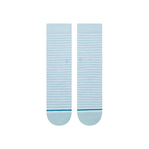 Stance Waffle Town Socks-Blue— Alternate View