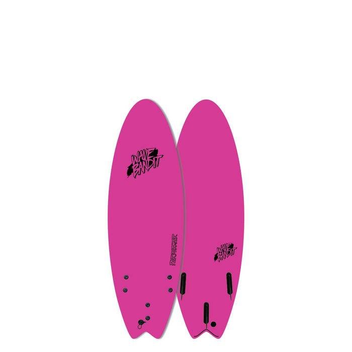 Wave Bandit Performer Soft Top 5'6"-Pink