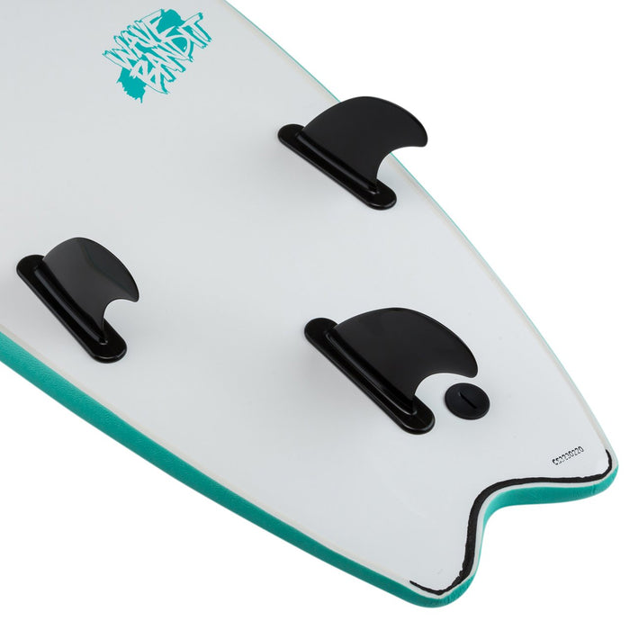 Wave Bandit Performer Soft Top 6'6"-Turquoise