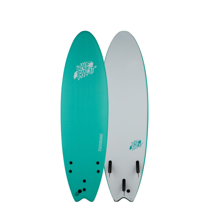 Wave Bandit Performer Soft Top 6'6"-Turquoise