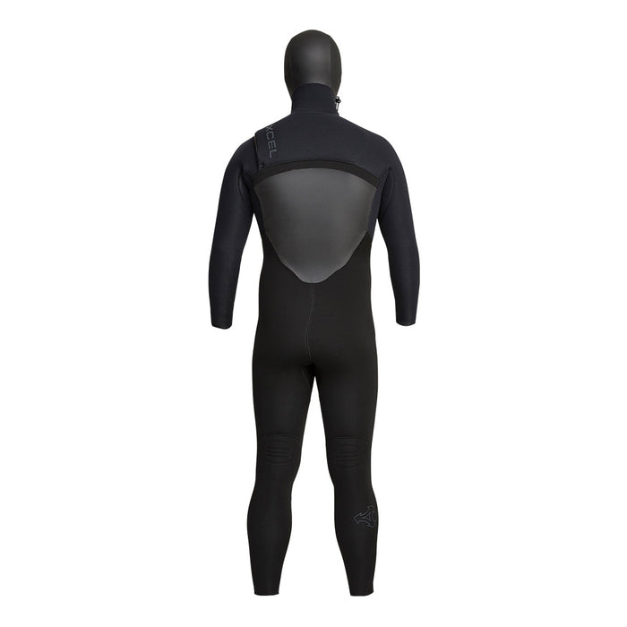 Xcel Drylock Hooded 5/4mm Wetsuit-Black