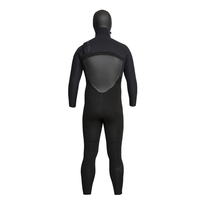 Xcel Drylock Hooded 4/3mm Wetsuit-Black