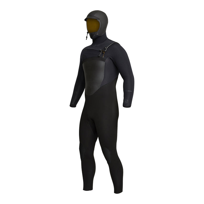 Xcel Drylock Hooded 5/4mm Wetsuit-Black