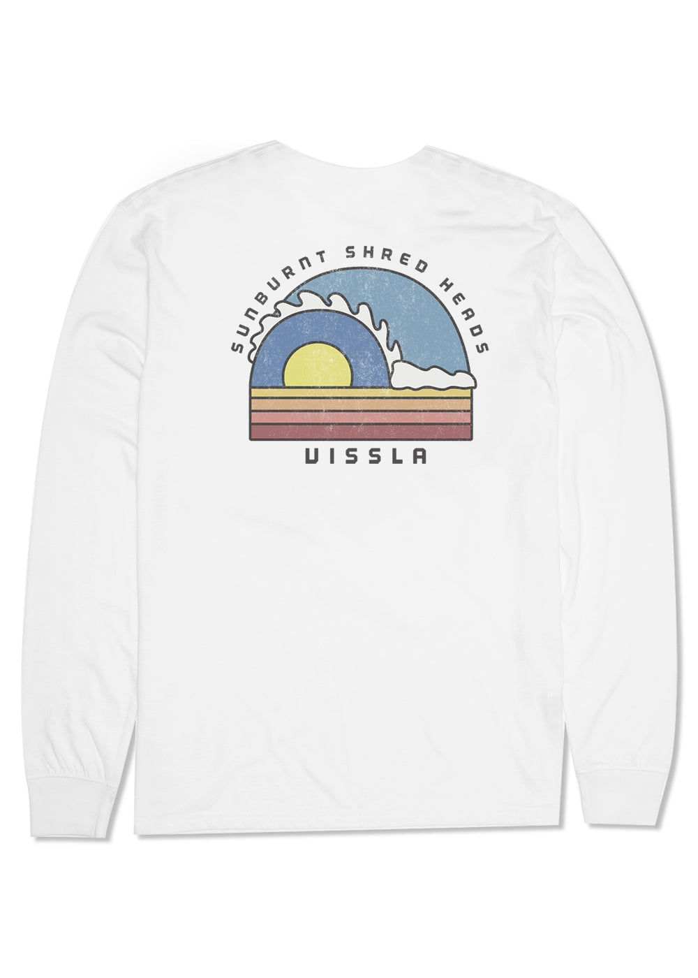 Vissla Tubez Pocket L/S Tee-White