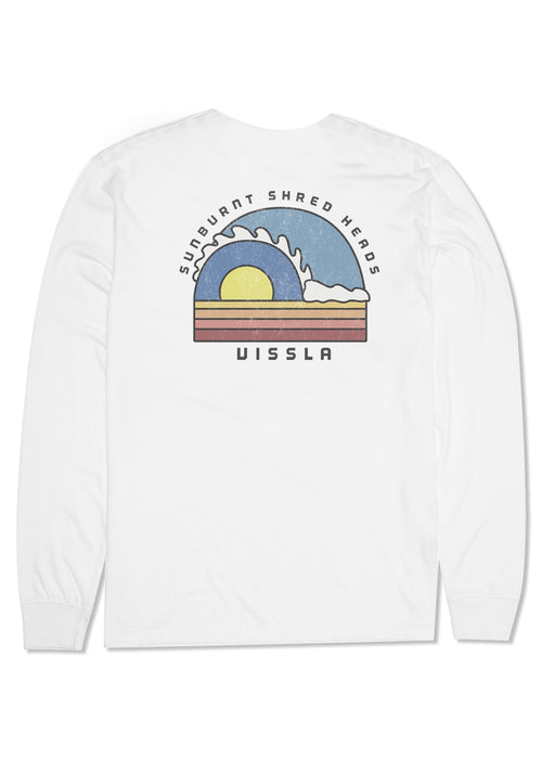 Vissla Tubez Pocket L/S Tee-White
