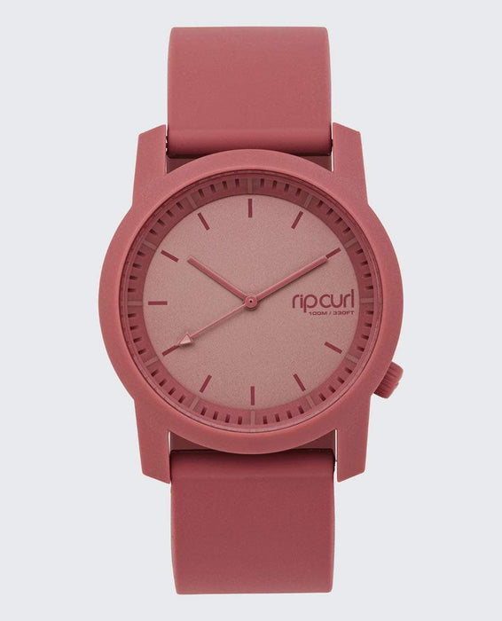 Rip Curl Cambridge Silicone Watch-Dusty Rose