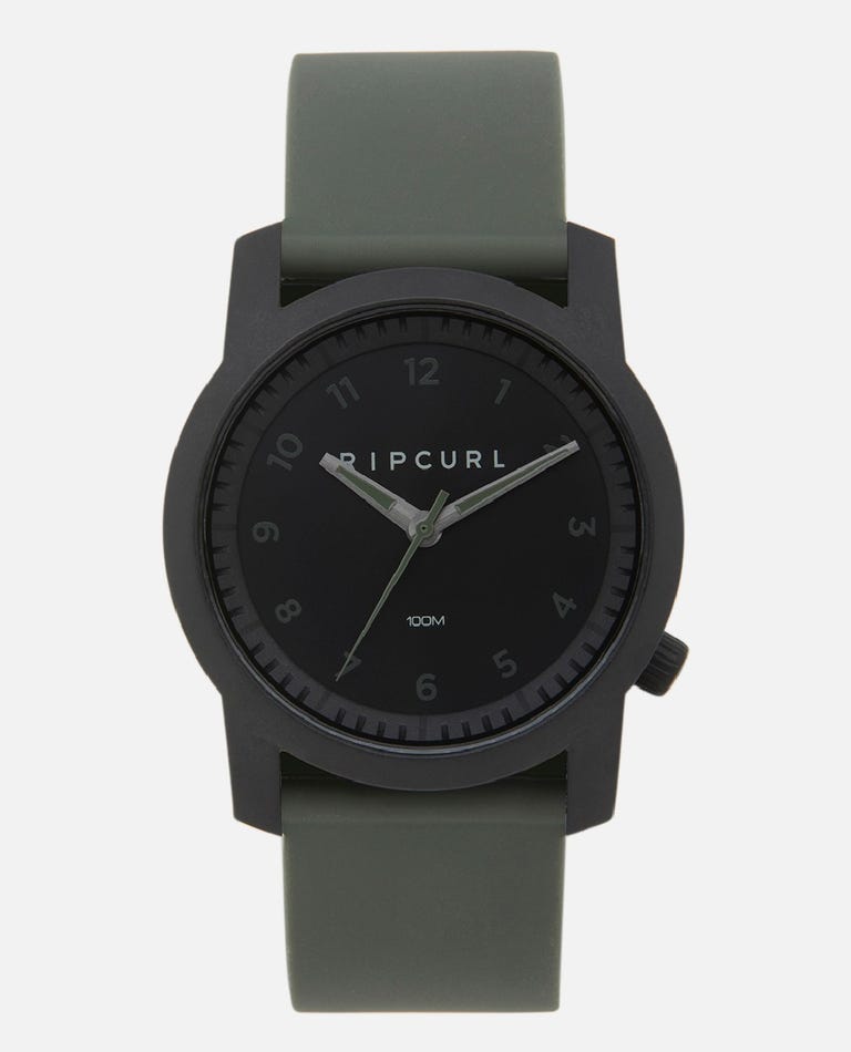 Rip Curl Cambridge Silicone Watch-Army