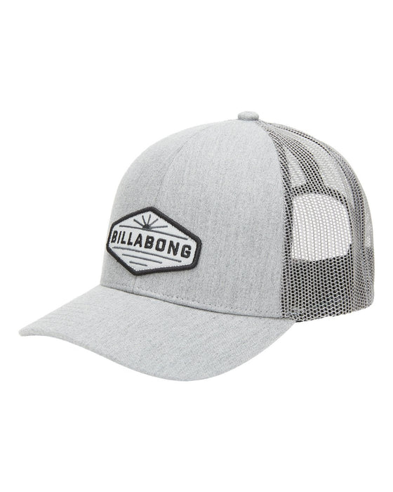 Billabong Boys Walled Trucker Hat-Grey