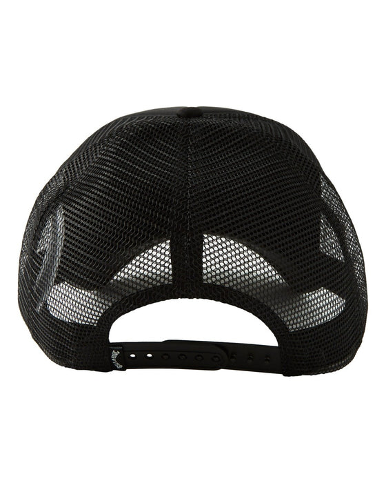 Billabong Boys Crayon Wave Trucker Hat-Black