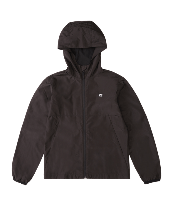 Billabong Boys Transport Windbreaker Jacket-Black